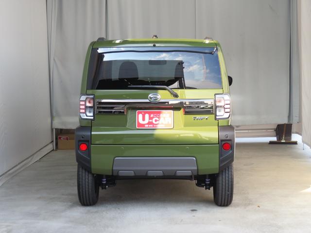 タフトＧ　ダーククロムベンチャー　コーナーセンサー　１年間無料保証１オ−ナ−　アダプティブクルコン　ＵＳＢ　リアカメラ　地デジ　ＬＥＤライト　電格ミラー　９型ディスプレイオーディオ　電動パーキングブレーキ　　運転席・助手席シートヒーター（三重県）の中古車