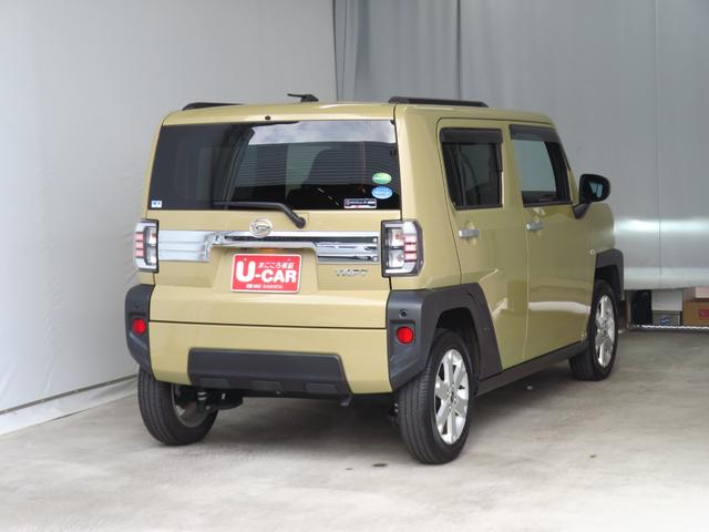 タフトG 純正7型ナビ パノラマカメラ キーフリー 1年間無料保証運転席助手席エアバッグ 被害軽減ブレーキ コーナーセンサ シートH Iストップ プッシュスタート 点検記録簿 ドライブレコーダー USB接続 電動パーキングブレーキ Bluetooth対応 ETC(三重県)の中古車