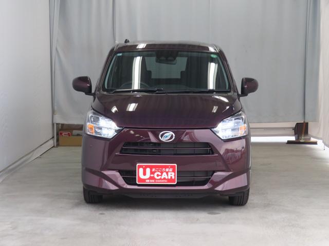 ミライースX SAIII マニュアルエアコン 1年間無料保証盗難防止アラーム 試乗車UP 衝突回避支援ブレーキ コーナーセンサー 電格ミラ レーンキープアシスト 点検記録簿 1オーナー LEDライト キーレスキー パワーウィンドウ アイドリングストップ(三重県)の中古車