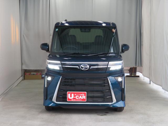 タントカスタムX 純正9型ディスプレイオーディオ 1年間無料保証コーナーセンサー Bluetooth アイドリングストップ Bカメラ TV 盗難警報装置 LED ワンオーナー キーフリー 運転席・助手席シートヒーター 電動パーキングブレーキ 両側パワースライドドア(三重県)の中古車