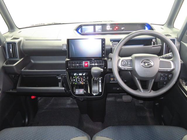 タントカスタムX 純正9型ディスプレイオーディオ 1年間無料保証コーナーセンサー Bluetooth アイドリングストップ Bカメラ TV 盗難警報装置 LED ワンオーナー キーフリー 運転席・助手席シートヒーター 電動パーキングブレーキ 両側パワースライドドア(三重県)の中古車