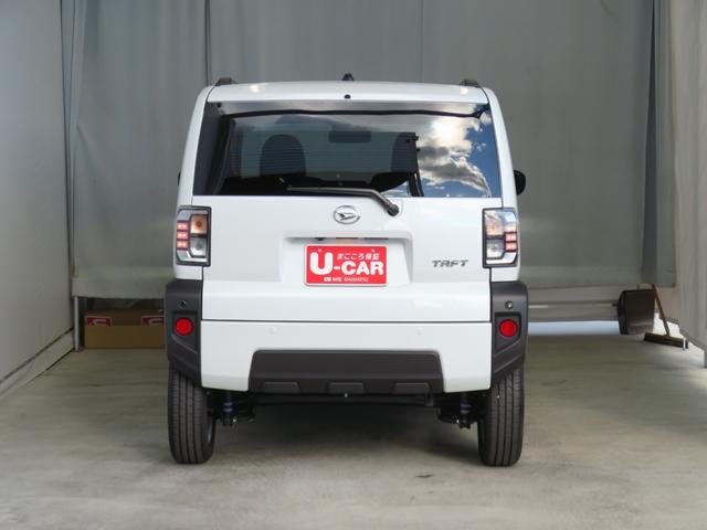 タフトＧ　電動パーキングブレーキ　コーナーセンサー　１年間無料保証アダプティブクルーズ　運転席助手席エアバッグ　被害軽減ブレーキ　シートＨ　Ｉストップ　リアカメラ　プッシュスタート　点検記録簿　１オーナー　電動パーキングブレーキ　オートエアコン　パワーウィンドウ（三重県）の中古車