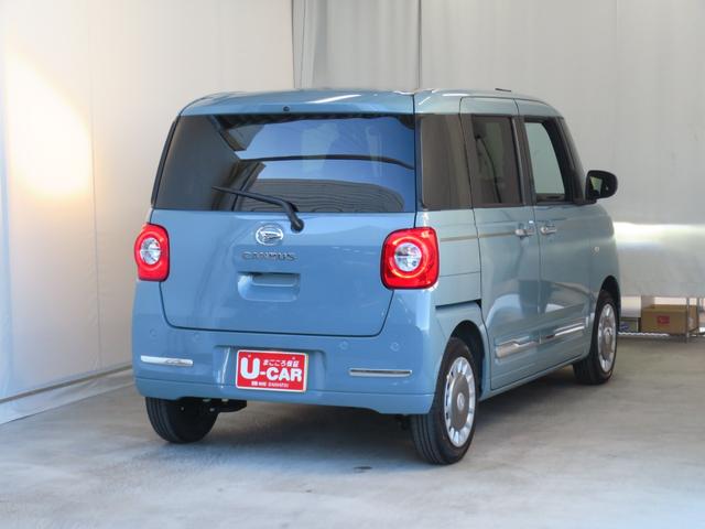 ムーヴキャンバスセオリーG 9型ディスプレイオーディオ 1年間無料保証ブルートゥース ISTOP 電格ミラー LEDヘッド 運転席・助手席シートヒーター 両側オートスライドドア Bカメラ 地デジ USB コーナーセンサ 電動パーキングブレーキ キーフリー ワイヤレス充電(三重県)の中古車