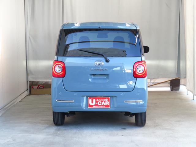 ムーヴキャンバスセオリーG 9型ディスプレイオーディオ 1年間無料保証ブルートゥース ISTOP 電格ミラー LEDヘッド 運転席・助手席シートヒーター 両側オートスライドドア Bカメラ 地デジ USB コーナーセンサ 電動パーキングブレーキ キーフリー ワイヤレス充電(三重県)の中古車