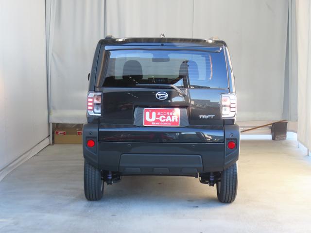 タフトG 9型ディスプレイオーディオ バックカメラ 1年間無料保証アダプティブクルーズ コーナーセンサ Iストップ テレビ 記録簿 USB接続 キーフリー オートエアコン パワーウィンドウ 運転席・助手席シートヒーター 電動パーキングブレーキ Bluetooth対応(三重県)の中古車