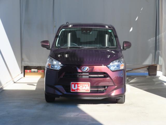 ミライースＸ　ＳＡIII　　　　　　マニュアルエアコン　１年間無料保証元試乗車　衝突回避支援ブレーキ　コーナーセンサー　電格ミラー　レーンキープアシスト　運転席助手席エアバック　点検記録簿　ＬＥＤライト　キーレスキー　パワーウィンドウ（三重県）の中古車