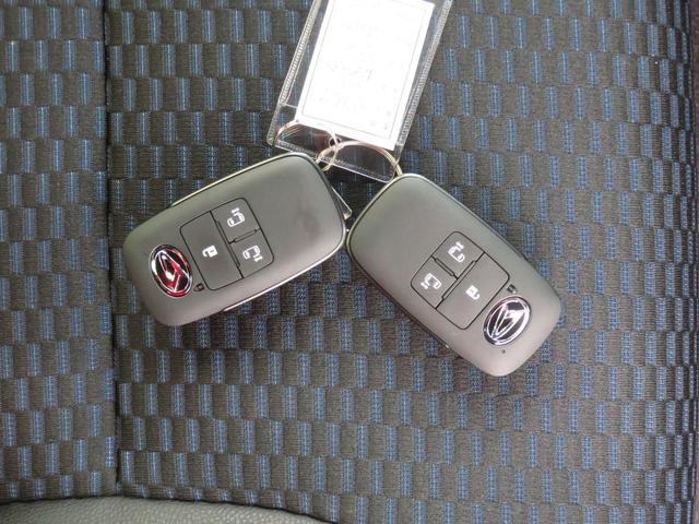 タントカスタムＲＳ　届出済未使用車　オートエアコン　１年間無料保証両側パワスライドドア　元試乗車　地デジ　ＢＴ対応　ＬＥＤライト　ＵＳＢ接続　バックカメラ　キーフリー　運転席・助手席シートヒーター　電動パーキングブレーキ　コーナーセンサー　９型ディスプレイオーディオ（三重県）の中古車