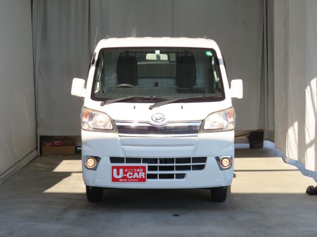 ハイゼットトラックEXT 4WD 5MT キーレスエントリー 1年間無料保証デフロック 荷台作業照明 マニュアルエアコン パワーウィンドウ ゲートチェーン ゲートプロテクター あゆみ板掛け レベリング 純正フロアマット CD再生 AM/FMラジオ(三重県)の中古車