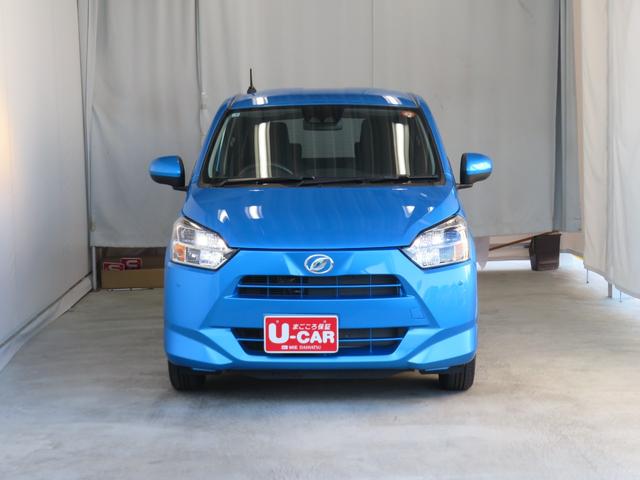 ミライースX SAIII マニュアルエアコン 1年間無料保証盗難防止アラーム 試乗車UP 衝突回避支援ブレーキ 電格ミラー 運転席助手席エアバック 点検記録簿 1オーナー LEDライト キーレスキー コーナーセンサー パワーウィンドウ 純正フロアマット(三重県)の中古車