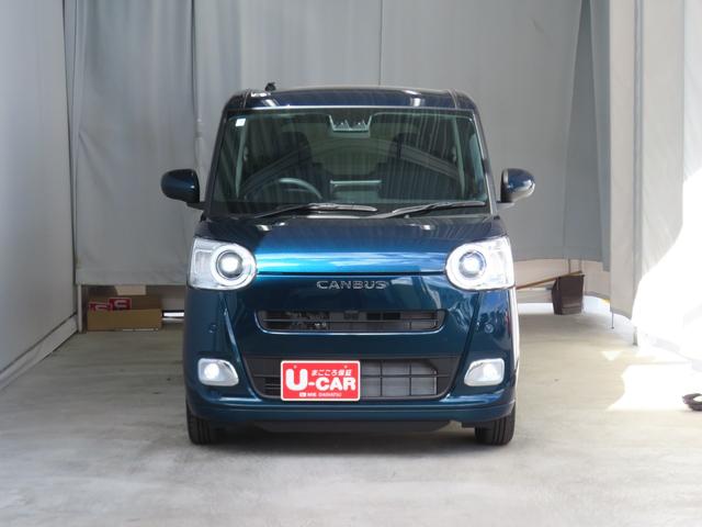 ムーヴキャンバスセオリーＧターボ　ｅｃｏＩＤＬＥ非装着車　　　１年間無料保証届出済未使用車　Ｂｌｕｅｔｏｏｔｈ　地デジ　シ−トヒ−タ−　バックカメラ　９型ディスプレイオーディオ　電動パーキングブレーキ　キーフリー　両側パワースライドドア　コーナーセンサー　ワイヤレス充電（三重県）の中古車