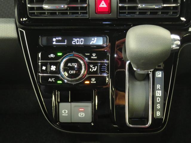 タントカスタムＸ　　　届出済未使用車　バックカメラ　１年間無料保証衝突軽減ブレーキ　コーナーセンサー　Ｂｌｕｅｔｏｏｔｈ　ＴＶ　ＬＥＤ　ワンオーナー　９型ディスプレイオーディオ　電動パーキングブレーキ　運転席・助手席シートヒーター　キーフリー　両側パワースライドドア（三重県）の中古車