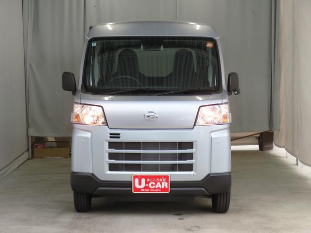ハイゼットカーゴＤＸ　　　　　届出済未使用車　２ＷＤ　ＣＶＴ　１年間無料保証展示車　キーレスキー　両側スライドドア　エコアイドル　ハイビームアシスト　オートライト　記録簿　元リースアップ車　　マニュアルエアコン　コーナーセンサー　パワーウィンドウ　レベリング　ＡＭ／ＦＭラジオ（三重県）の中古車