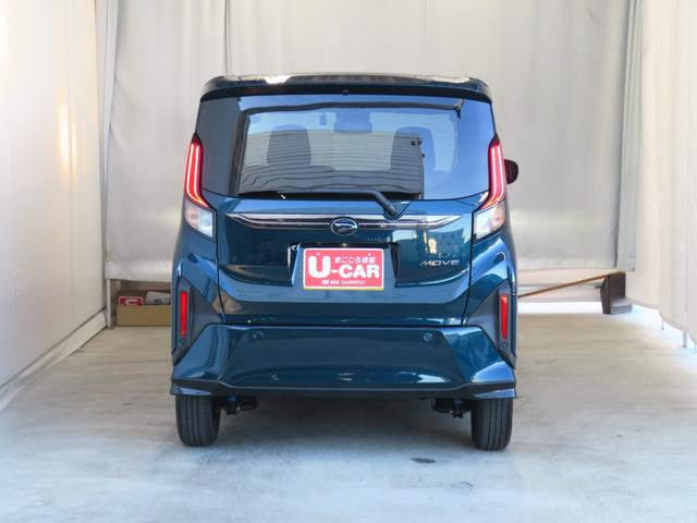 ムーヴＧ　助手席側パワースライドドア　バックカメラ　１年間無料保証衝突被害軽減ブレーキ　前後ドラレコ　電動パーキングブレーキ　純正９型ディスプレイオーディオ　コーナーセンサー　Ｂｌｕｅｔｏｏｔｈ対応　ＨＤＭＩ接続　ワイヤレス充電　ダンディスポーツスタイル　キーフリー（三重県）の中古車