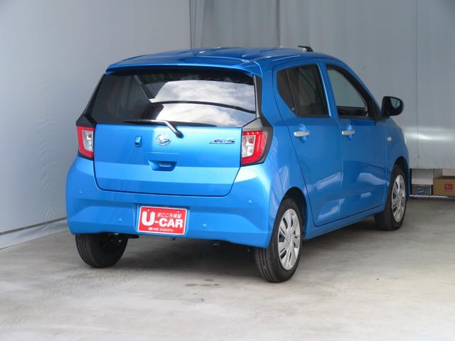 ミライースＸ　ＳＡIII　　　　　　マニュアルエアコン　１年間無料保証盗難防止アラーム　試乗車ＵＰ　衝突回避支援ブレーキ機能　電格ミラー　Ｂカメ　点検記録簿　１オーナー　ＬＥＤライト　ＡＢＳ　コーナーセンサー　キーレスエントリー　パワーウィンドウ　純正フロアマット（三重県）の中古車