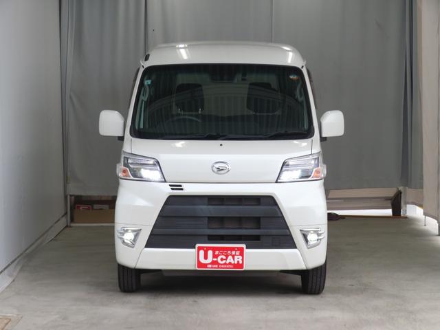 ハイゼットカーゴクルーズＳＡIII　　２ＷＤ　４ＡＴ　ＥＴＣ　１年間無料保証２０２６初売り１／４〜　ＢＴ接続　電動ミラー　車線逸脱警告　フルセグ　ＬＥＤライト　Ｂカメラ　ワンオーナー　オートライト　純正７型ナビ　前後ドラレコ　キーレスエントリー　レベリング　パワーウィンドウ（三重県）の中古車