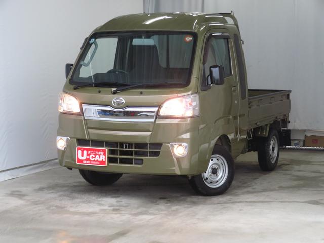 ハイゼットトラックジャンボ　４ＷＤ　４ＡＴ　ゲートプロテクター　１年間無料保証記録簿　キーレスキー　ワンオーナー　荷台作業照明　ゲートチェーン　あゆみ板掛け　レベリング　マニュアルエアコン　パワーウィンドウ　ＣＤ再生　純正フロアマット（三重県）の中古車