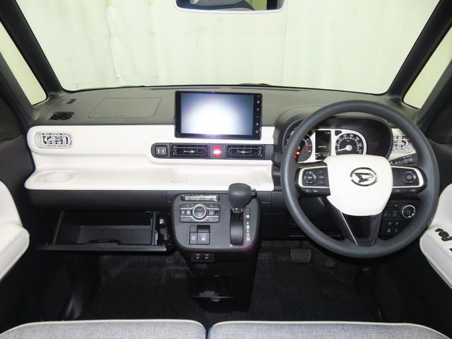 ムーヴキャンバスストライプスＧターボ　電動パーキングブレーキ　１年間無料保証２０２６初売り１／４〜　　Ｂカメラ　１オーナー　地デジ　シートＨ　左右オートスライド　ＬＥＤヘッドライト　元試乗車　記録簿　純正９型ディスプレイオーディオ　キーフリー　コーナーセンサー　ワイヤレス充電（三重県）の中古車