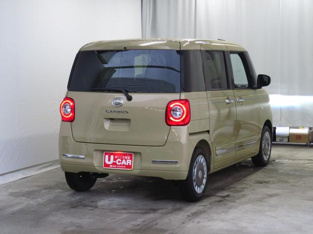 ムーヴキャンバスセオリーＧ　　純正９型ディスプレイオーディオ　１年間無料保証ブルートゥース　ＩＳＴＯＰ　電動格納式ミラー　ＬＥＤヘッド　シートヒーター　両側パワースライドドア　地デジ　ＵＳＢ接続　バックカメラ　電動パーキングブレーキ　キーフリー　コーナーセンサー　ＨＤＭＩ接続（三重県）の中古車