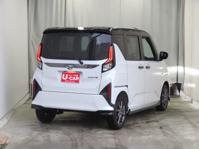 ムーヴＧ　助手席側パワースライドドア　バックカメラ　１年間無料保証衝突被害軽減ブレーキ　ＬＥＤ　コーナーセンサー　純正９型ディスプレイオーディオ　前後ドラレコ　キーフリー　電動パーキングブレーキ　Ｂｌｕｅｔｏｏｔｈ対応　ワイヤレス充電　ダンディスポーツスタイル（三重県）の中古車