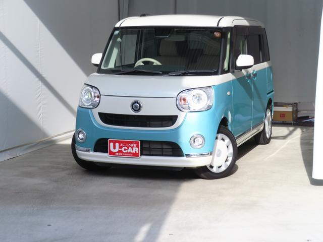 ムーヴキャンバスGメイクアップリミテッド SAIII 1年間無料保証ISTOP ブルートゥース 電格ミラー 助手席エアバック LED USB プッシュスタート 地デジ 純正7型ナビ パノラマカメラ キーフリー 両側パワースライドドア オートエアコン パワーウィンドウ(三重県)の中古車