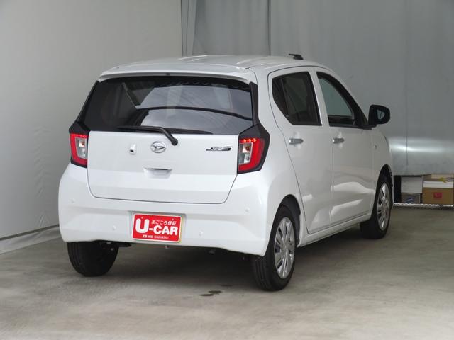 ミライースX SAIII マニュアルエアコン 1年間無料保証盗難防止アラーム 試乗車UP 衝突回避支援ブレーキ機能 電格ミラー Bカメ 点検記録簿 1オーナー キーレスエントリー コーナーセンサー パワーウィンドウ 純正フロアマット LEDヘッドライト(三重県)の中古車