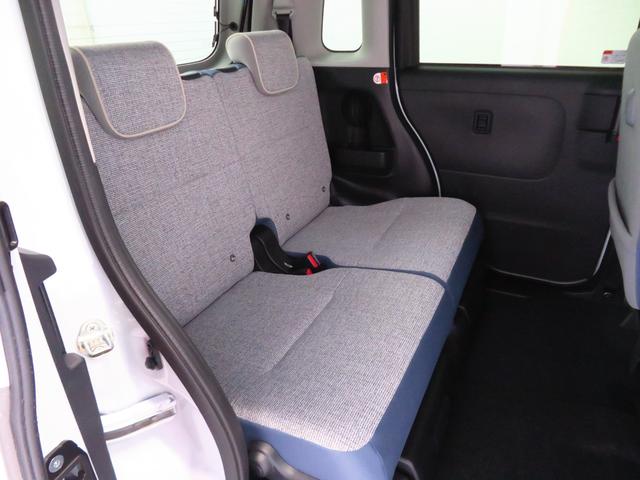 ムーヴキャンバスストライプスＧ　運転席・助手席シートヒーター　１年間無料保証アイドルストップ　Ｂカメラ　セキュリティアラーム　プッシュスタート　キーフリー　ワンオーナー　ＬＥＤライト　元試乗車　車線逸脱警報　電動パーキングブレーキ　両側パワースライドドア　コーナーセンサー（三重県）の中古車