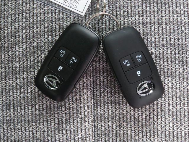 ムーヴキャンバスストライプスＧ　運転席・助手席シートヒーター　１年間無料保証アイドルストップ　Ｂカメラ　セキュリティアラーム　プッシュスタート　キーフリー　ワンオーナー　ＬＥＤライト　元試乗車　車線逸脱警報　電動パーキングブレーキ　両側パワースライドドア　コーナーセンサー（三重県）の中古車