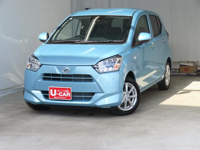 ミライースG SAIII 運転席・助手席シートヒーター 1年間無料保証車線逸脱警告 元ディーラー代車セキュリティ LEDヘッドライト 電格ミラー 衝突安全ボディ 運転席エアバッグ 助手席エアバッグ ABS キーフリー オートエアコン コーナーセンサー パワーウィンドウ(三重県)の中古車