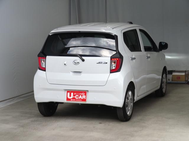 ミライースＸ　ＳＡIII　　　　　　キーレスエントリー　１年間無料保証盗難防止アラーム　試乗車ＵＰ　衝突回避支援ブレーキ機能　電格ミラ　レーンキープアシスト　安全ボディ　Ｂカメ　点検記録簿付　１オーナー　ＬＥＤライト　ＡＢＳ　コーナーセンサー　マニュアルエアコン（三重県）の中古車