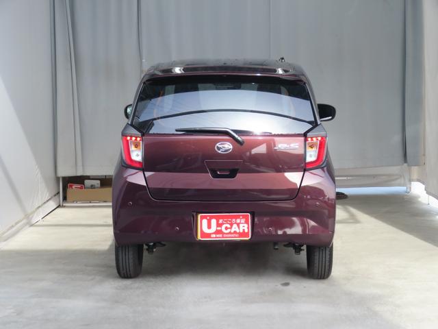 ミライースＸ　ＳＡIII　　　　　　マニュアルエアコン　１年間無料保証盗難防止アラーム　試乗車ＵＰ　衝突回避支援ブレーキ　電格ミラ　レーンキープアシスト　運転席助手席エアバック　点検記録簿　１オーナー　ＬＥＤヘッドライト　キーレスキー　コーナーセンサー　パワーウィンドウ（三重県）の中古車