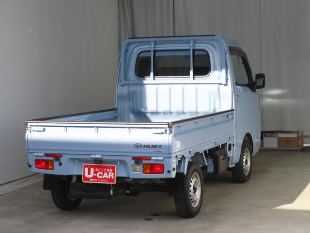 ハイゼットトラックスタンダードＳＡIIIｔ　　　４ＷＤ　４ＡＴ　１年間無料保証ペダル踏み間違い抑制　衝突回避支援ブレーキ　ゲートプロテクター　あゆみ板掛け　荷台ゴムマット　レベリング　コーナーセンサー　マニュアルエアコン　純正フロアマット　Ｂｌｕｅｔｏｏｔｈ対応　ＣＤ再生（三重県）の中古車