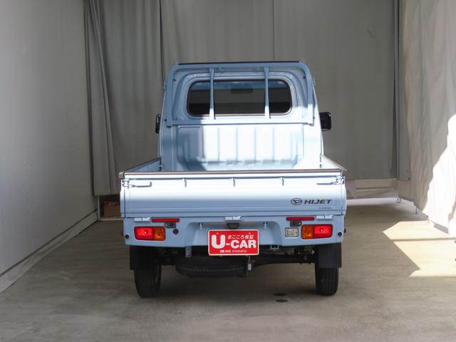 ハイゼットトラックスタンダードＳＡIIIｔ　　　４ＷＤ　４ＡＴ　１年間無料保証ペダル踏み間違い抑制　衝突回避支援ブレーキ　ゲートプロテクター　あゆみ板掛け　荷台ゴムマット　レベリング　コーナーセンサー　マニュアルエアコン　純正フロアマット　Ｂｌｕｅｔｏｏｔｈ対応　ＣＤ再生（三重県）の中古車