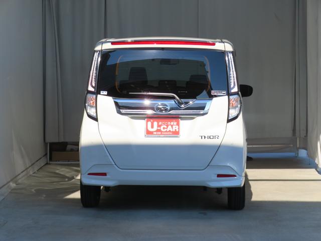 トールカスタムＧ　　　純正７型ナビ　パノラマカメラ　１年間無料保証ＬＥＤライト　ブルートゥース　Ｉストップ　電格ミラー　ウォークスルー　ＤＶＤ　ワンオーナー　ＥＴＣ　ＵＳＢ　前後ドラレコ　電動パーキングブレーキ　両側パワースライドドア　コーナーセンサー　キーフリー（三重県）の中古車