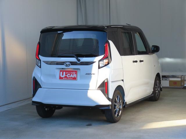 ムーヴG 助手席側パワースライドドア バックカメラ 1年間無料保証衝突被害軽減ブレーキ LED コーナーセンサー 純正9型ディスプレイオーディオ 電動パーキングブレーキ 前後ドラレコ キーフリー Bluetooth対応 HDMI接続 ダンディスポーツスタイル(三重県)の中古車