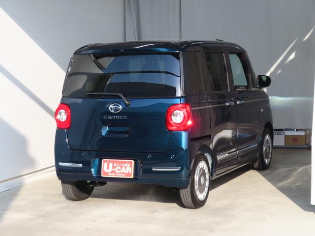 ムーヴキャンバスセオリーＧ　　　運転席・助手席シートヒーター　１年間無料保証衝突軽減ブレーキ　電動パーキングブレーキ　バックカメラ　コーナーセンサー　キーフリー　電動格納式ミラー　ＬＥＤヘッド　両側オートスライドドア　ベンチシート　衝突安全ボディ　ワンオーナー　ＡＢＳ（三重県）の中古車