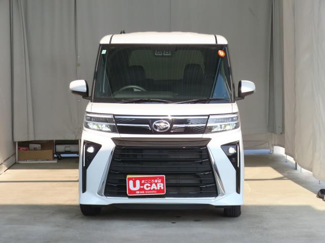 タントカスタムＸ　　純正９型ディスプレイオーディオ　１年間無料保証１オーナ　バックカメラ　コーナーセンサー　電動パーキングブレーキ　地デジ　ＢＬＵＥＴＯＯＴＨ　キーフリー　展示車　電動ミラー　ＵＳＢ　両側パワースライドドア　ＨＤＭＩ接続　運転席・助手席シートヒーター（三重県）の中古車