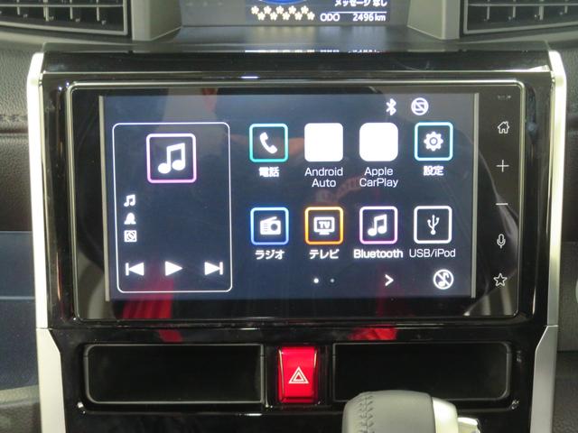 トールカスタムＧ　　純正９型ディスプレイオーディオ　１年間無料保証コーナーセンサ　電動パーキングブレーキ　アイドリングＳ　ＬＥＤヘッド　地デジ　ワンオーナー　電格ミラー　元試乗車　バックカメラ　ＨＤＭＩ接続　キーフリー　Ｂｌｕｅｔｏｏｔｈ対応　両側パワースライドドア（三重県）の中古車