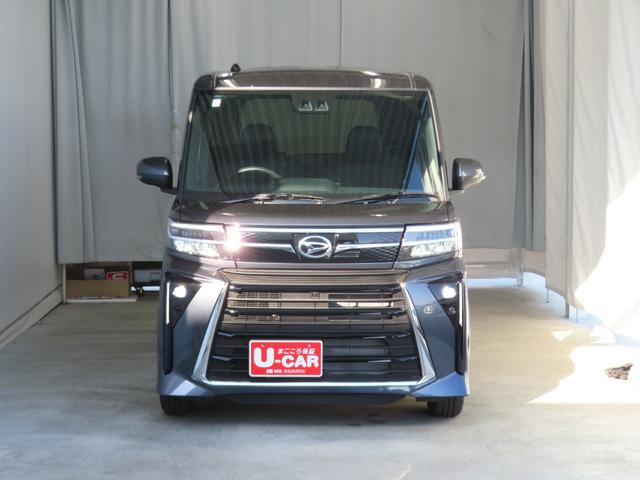 タントカスタムＸ　　届出済未使用車　オートエアコン　１年間無料保証コーナーセンサー　電動パーキングブレーキ　１オーナ　セキュリティ　点検記録簿　アイスト　バックカメラ　キーフリー　展示車　電動ミラー　Ｓヒーター　衝突安全ボディ　オートライト　両側パワースライドドア（三重県）の中古車