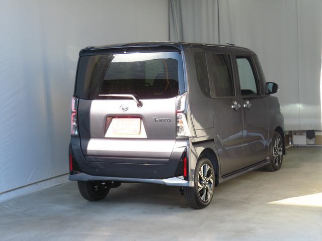 タントカスタムＸ　　届出済未使用車　オートエアコン　１年間無料保証コーナーセンサー　電動パーキングブレーキ　１オーナ　セキュリティ　点検記録簿　アイスト　バックカメラ　キーフリー　展示車　電動ミラー　Ｓヒーター　衝突安全ボディ　オートライト　両側パワースライドドア（三重県）の中古車