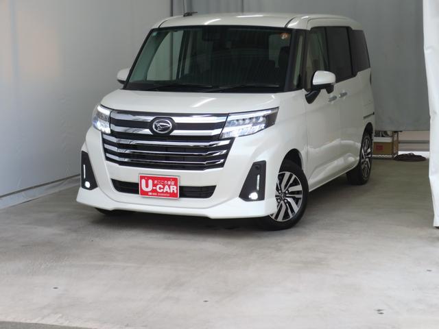 トールカスタムＧ　　純正９型ディスプレイオーディオ　１年間無料保証電動パーキングブレーキ　コーナーセンサー　点検記録簿　左右パワースライドドア　ＬＥＤヘッド　地デジ　ワンオーナー　電格ミラー　元試乗車　Ｂｌｕｅｔｏｏｔｈ対応　ＨＤＭＩ接続　キーフリー　バックカメラ（三重県）の中古車