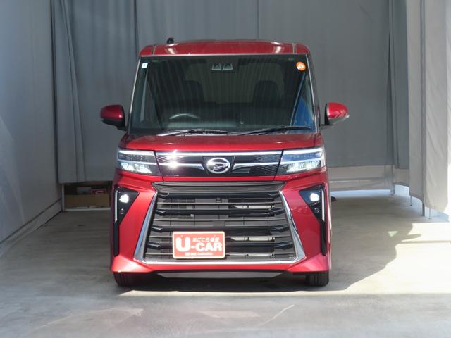 タントカスタムＸ　　　運転席・助手席シートヒーター　１年間無料保証電動パーキングブレーキ　コーナーセンサ　１オーナ　点検記録簿　バックカメラ　キーフリー　展示車　電動ミラー　衝突安全ボディ　両側パワースライドドア　オートエアコン　パワーウィンドウ　ＬＥＤヘッドライト（三重県）の中古車