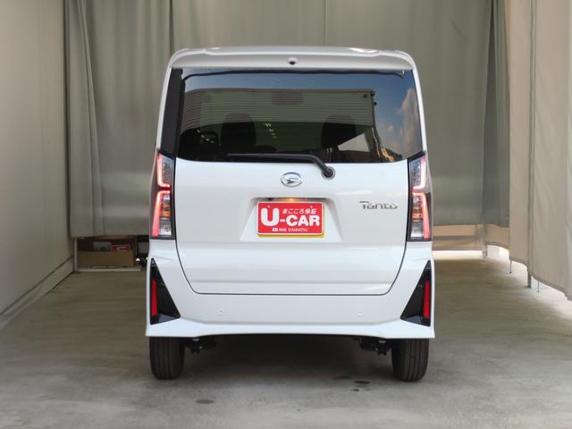 タントカスタムＸリミテッド　電動パーキングブレーキ　１年間無料保証両側パワースライドドア　コーナーセンサー　オートライト　ＥＴＣ　衝突被害軽減システム　ＬＥＤヘッドランプ　バックカメラ　アダプティブクルーズ　電格ミラー　運転席・助手席シートヒーター　キーフリー（三重県）の中古車