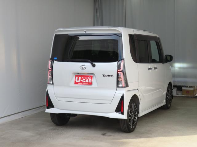 タントカスタムＲＳ　　純正７型ナビ　パノラマカメラ　１年間無料保証電動パーキングブレーキ　コーナーセンサー　キーフリー　１オーナー車　Ｂｌｕｅｔｏｏｔｈ対応　ＬＥＤヘットライト　前後ドラレコ　ＥＴＣ　運転席・助手席シートヒーター　両側パワースライドドア　ＵＳＢ接続（三重県）の中古車