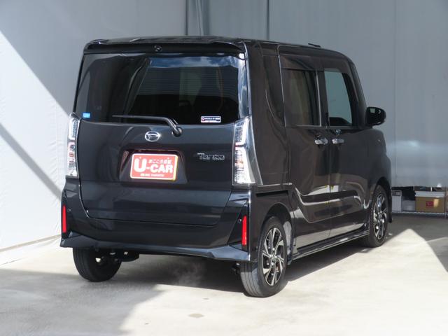 タントカスタムＸ　　　純正７型ナビ　パノラマカメラ　１年間無料保証電動パーキングブレーキ　コーナーセンサー　前後ドラレコ　ＥＴＣ　運転席・助手席シートヒーター　Ｂｌｕｅｔｏｏｔｈ対応　ＨＤＭＩ接続　両側パワースライドドア　１オーナ　点検記録簿　地デジ　キーフリー（三重県）の中古車