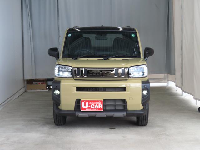 タフトＧ　ダーククロムベンチャー　　　バックカメラ　１年間無料保証電動パーキングブレーキ　コーナーセンサー　純正９型ディスプレイオーディオ　Ｂｌｕｅｔｏｏｔｈ対応　ＨＤＭＩ接続　電動格納式ミラー　運転席・助手席シートヒーター　ＵＳＢ接続　キーフリー　フルセグテレビ（三重県）の中古車