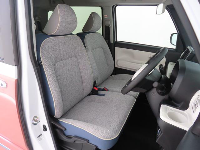 ムーヴキャンバスストライプスＧ　　届出済未使用車　キーフリー　１年間無料保証電動パーキングブレーキ　コーナーセンサ　パノラマカメラ　運転席・助手席シートヒーター　両側パワースライドドア　運転席助手席エアバッグ　試乗車ＵＰ　ＬＥＤライト　ワンオーナー　パワーウィンドウ（三重県）の中古車