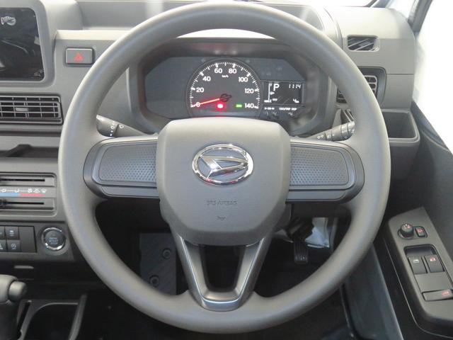 ハイゼットトラックジャンボエクストラ　４ＷＤ　届出済未使用車　１年間無料保証キーフリー　パワーウィンドウ　デフロック　荷台作業照明　コーナーセンサー　マニュアルエアコン　あゆみ板掛け　ゲートチェーン　ＬＥＤヘットライト　電動格納ミラー　アイドリングストップ　記録簿　ＣＶＴ（三重県）の中古車