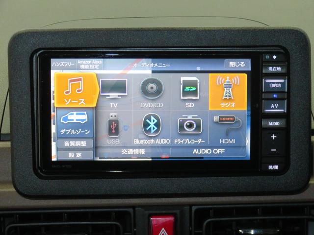 ムーヴキャンバスセオリーＸ　　　　純正７型ナビ　バックカメラ　１年間無料保証両側パワースライドドア　コーナーセンサー　前後ドラレコ　Ｂｌｕｅｔｏｏｔｈ対応　ＵＳＢ接続　ＤＶＤ再生　オートエアコン　パワーウィンドウ　電動格納ミラー　キーフリー　ＥＴＣ　アイドリングストップ（三重県）の中古車