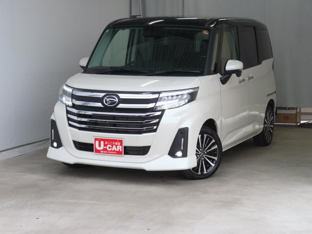 トールカスタムＧ　ターボ　　　　　　パノラマカメラ　１年間無料保証電動パーキングブレーキ　コーナーセンサー　両側パワースライドドア　純正９型ディスプレイオーディオ　キーフリー　電動格納ミラー　Ｂｌｕｅｔｏｏｔｈ接続　フルセグ　車線逸脱警報　ＵＳＢ接続　オートエアコン（三重県）の中古車