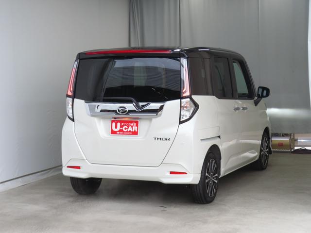 トールカスタムＧ　ターボ　　　　　　パノラマカメラ　１年間無料保証電動パーキングブレーキ　コーナーセンサー　両側パワースライドドア　純正９型ディスプレイオーディオ　キーフリー　電動格納ミラー　Ｂｌｕｅｔｏｏｔｈ接続　フルセグ　車線逸脱警報　ＵＳＢ接続　オートエアコン（三重県）の中古車